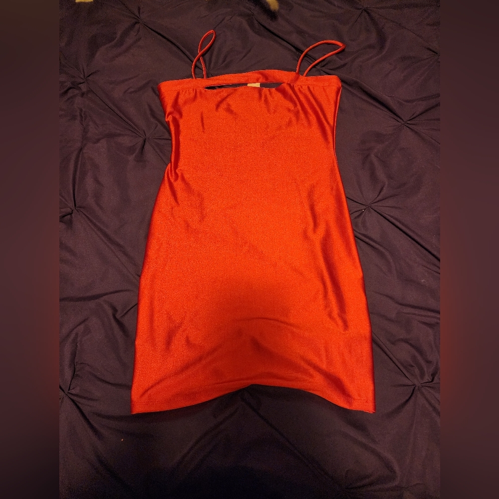 cocktail dress red size small